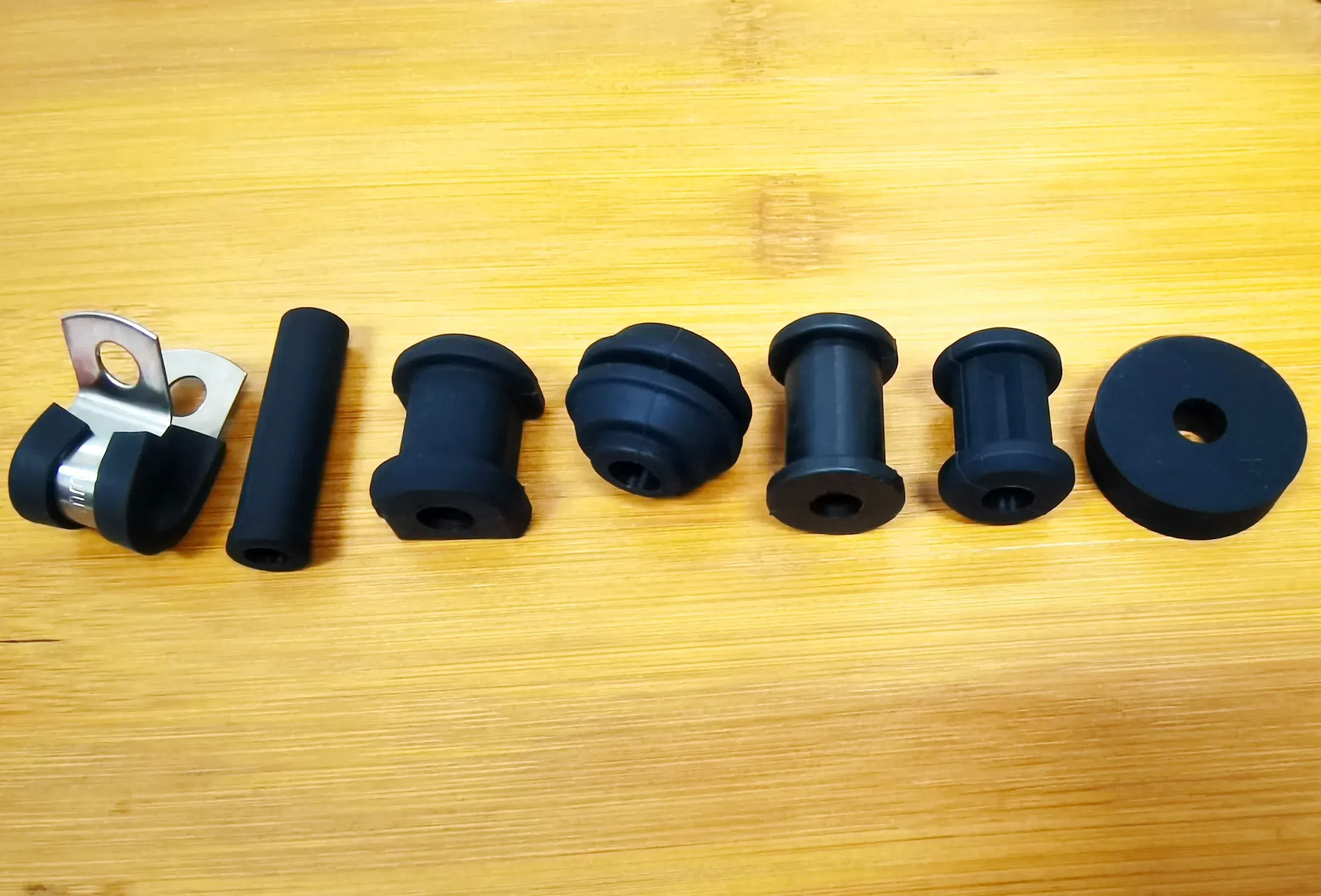 Color: Khaki - Rubber Silicone Plastic Grommets Accessories For AN3 Stainless Braided Brake Line