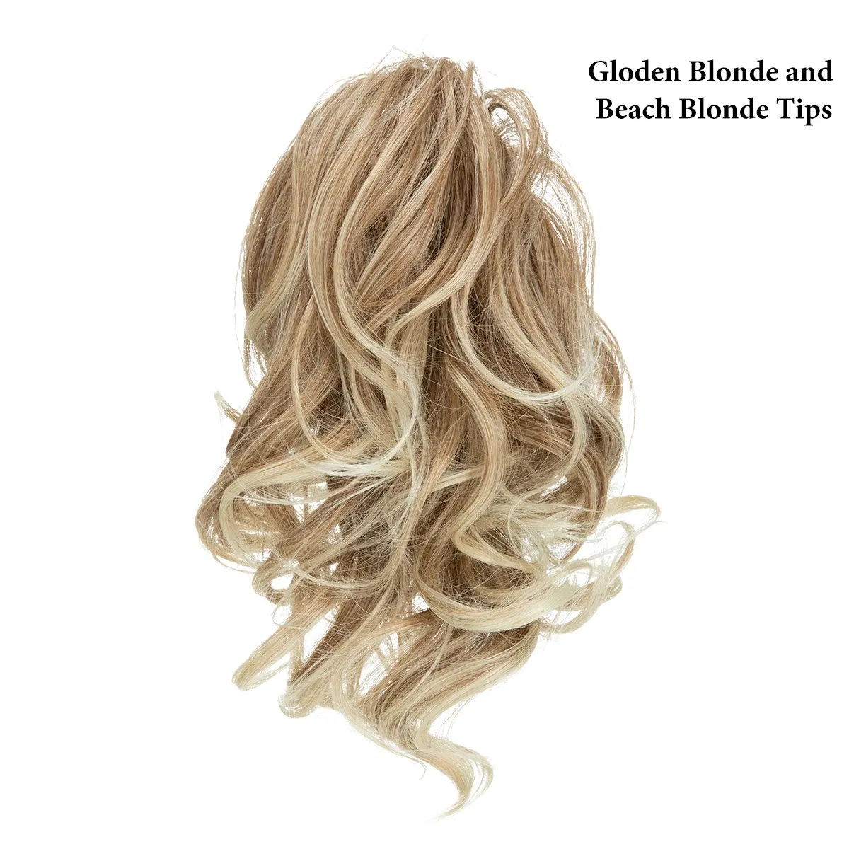Color: P18/22 - SARLA One Piece Premium Synthetic Diy Claw Clip In Ponytail Extensions Natural Hairpiece Hair Bun Fake Blonde False Pigtail