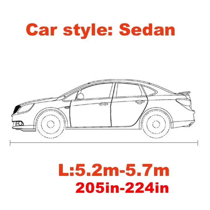 Universal Stretch Car Cover Sunproof Windproof Dustproof Scratch Resistant UV Protection for Sports Car Sedan SUV Beauty Styling