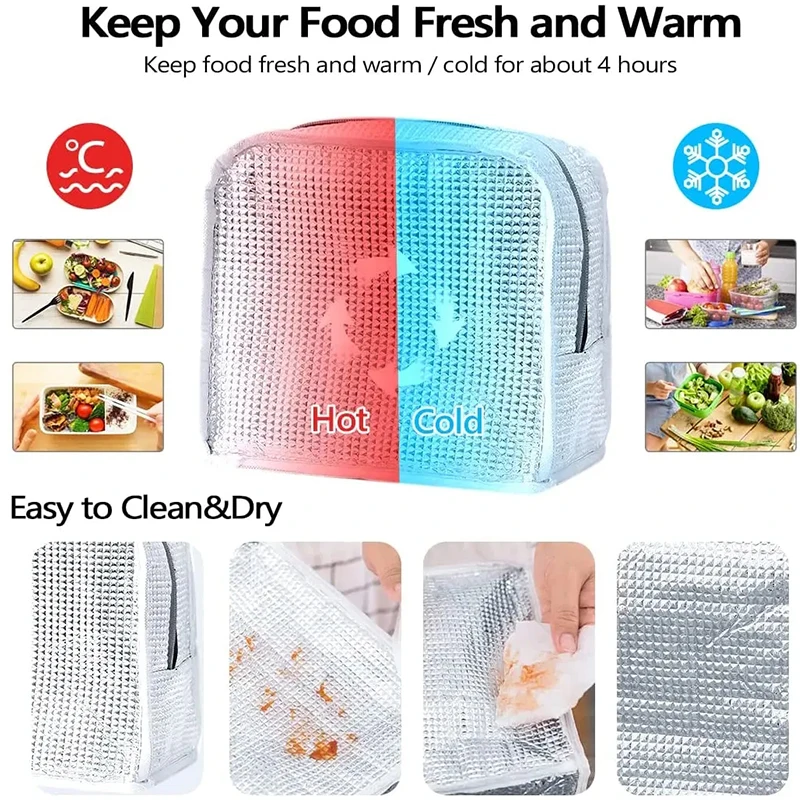 Color: Red - Hello Kitty Children's Lunch Bag Primary School Lunch Box Bag Children's Best Gift Cartoon Mochila Best Gift for Children