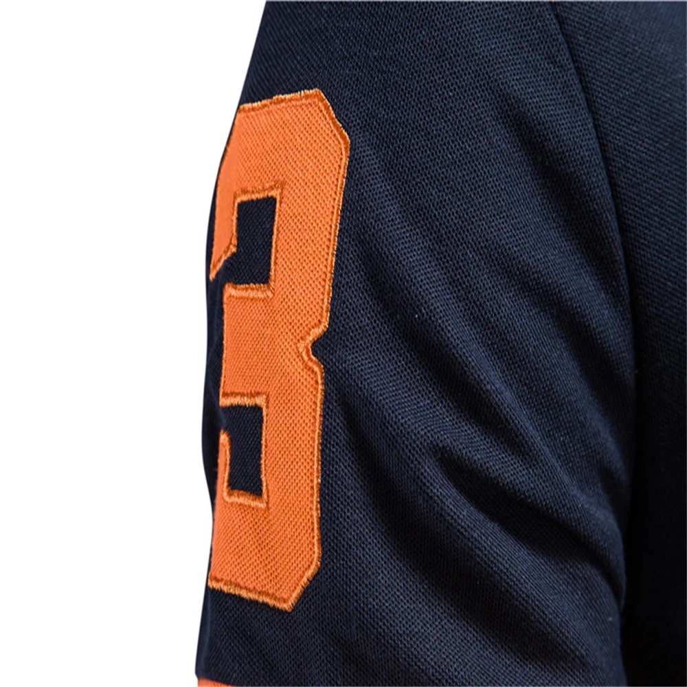 Color: Blue, Size: M - Dropshipping Polo Giraffe Shirt Men Quality Embroidery Summer Short Sleeve Polo Casual Business Social Mens Polos BR Size