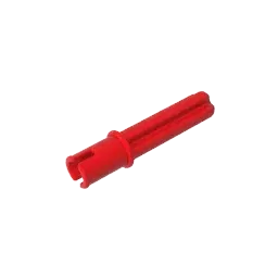 Color: WHITE - Gobricks GDS-90189 Technical Axle 2L with Pin without Friction Ridges compatible with lego 65249 Assembles Building Blocks