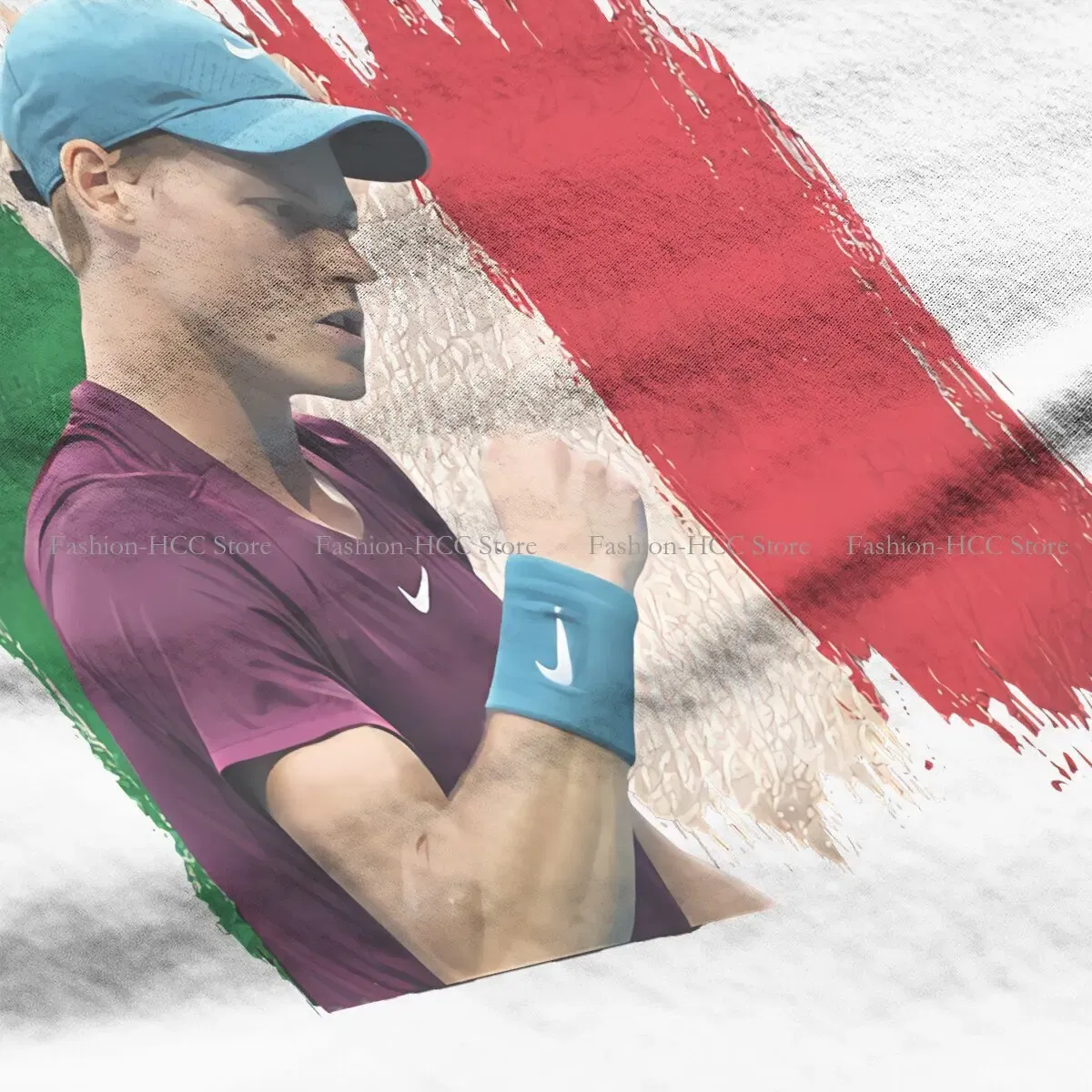 Color: black, Size: XXXL - Tennis Polyester TShirt for Women Jannik Sinner Basic Casual Tee T Shirt High Quality New Design