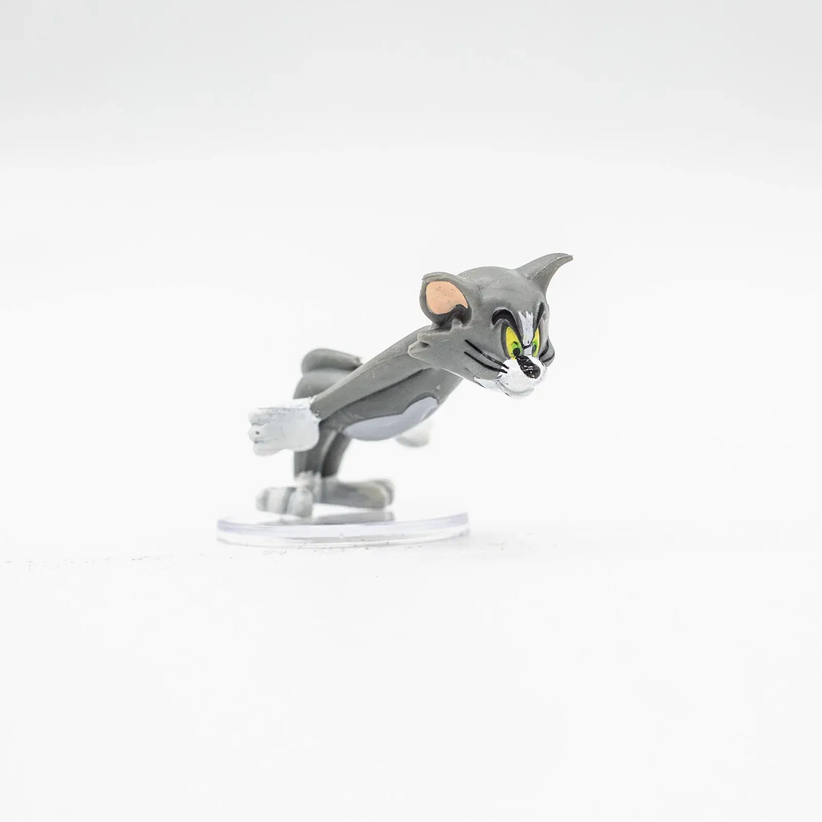 Color: black - Action Figure Anime Mini Doll Cute Spike Dog Toms Cat Jerry Mouse Funny Cartoon Figurine Table Ornaments Kids Birthday Gifts