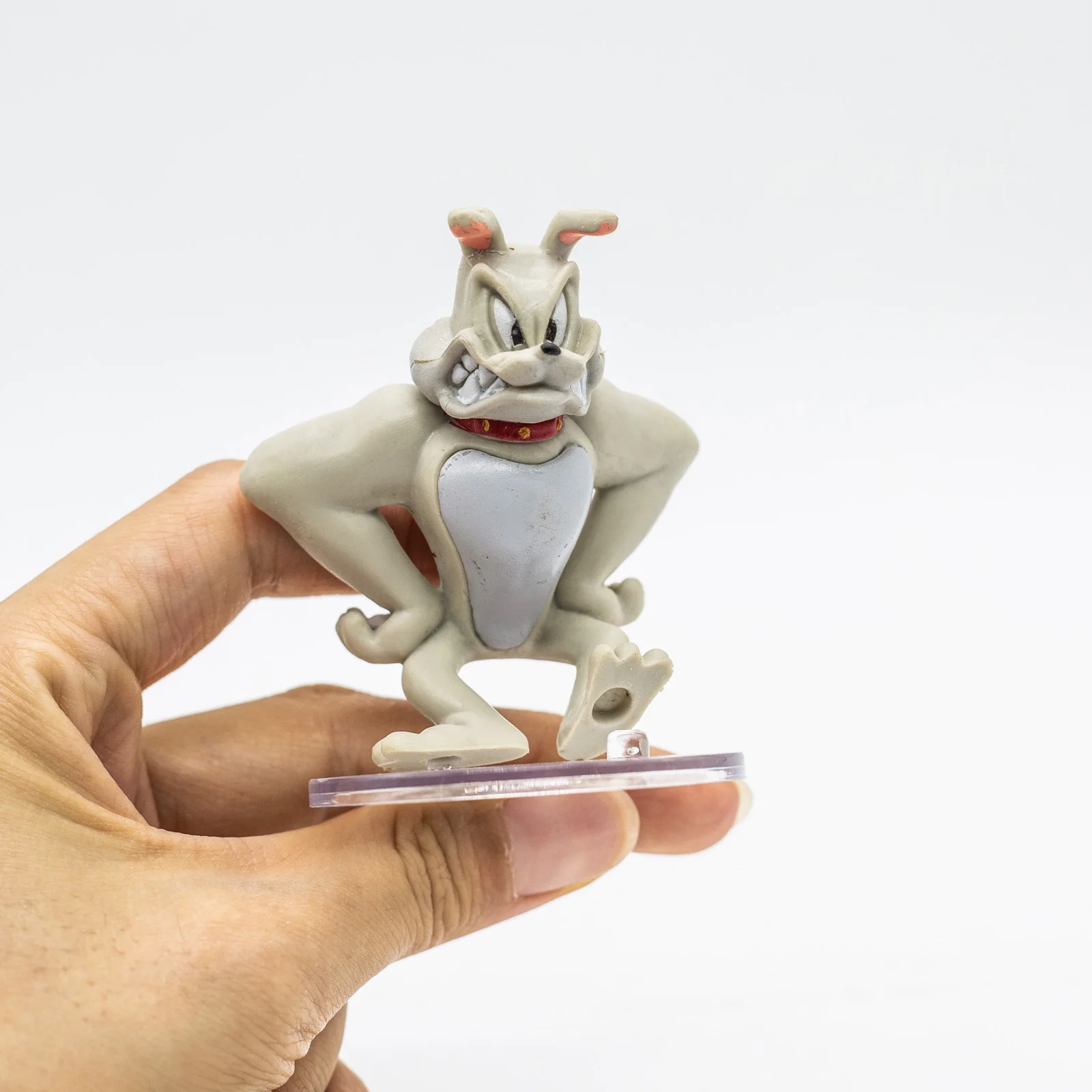 Color: black - Action Figure Anime Mini Doll Cute Spike Dog Toms Cat Jerry Mouse Funny Cartoon Figurine Table Ornaments Kids Birthday Gifts