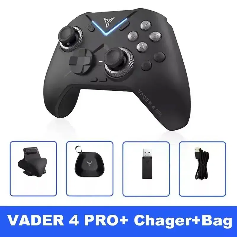 Color: grey, Ships From: CHINA - New! Flydigi Vader 4 Pro Game Handle Athletic Elite Wireless Gamepads Gaming Controllers With Hall Rocker For PC/NS/Mobile/TV