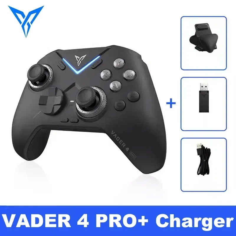 Color: grey, Ships From: CHINA - New! Flydigi Vader 4 Pro Game Handle Athletic Elite Wireless Gamepads Gaming Controllers With Hall Rocker For PC/NS/Mobile/TV