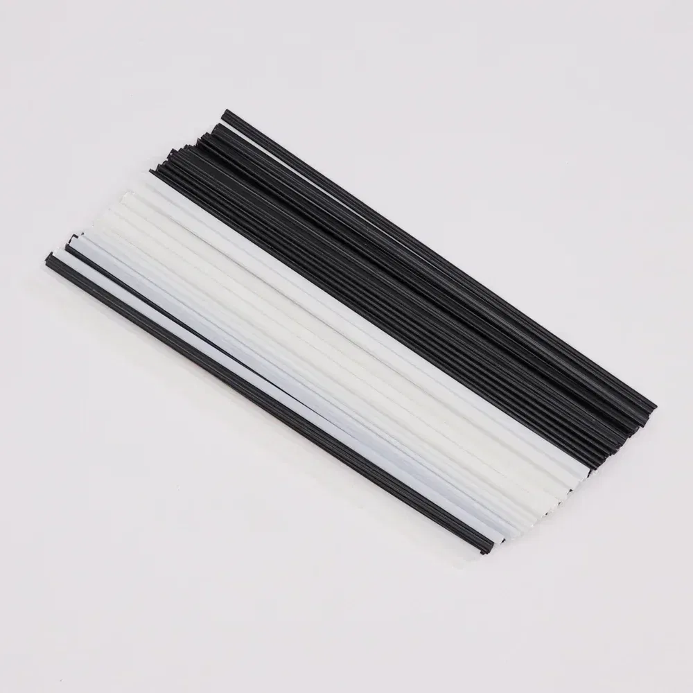 Diameter: 1.6mm - Black/White length 25cm ABS plastic welding rods for car bumper repair tools hot air welder machine gun