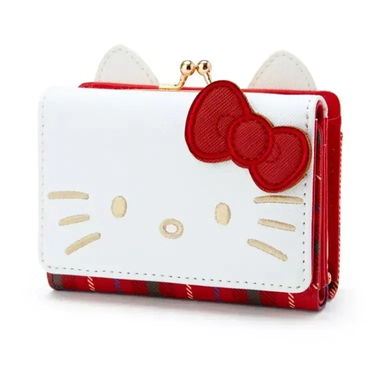 Color: Red - Hello Kitty Coin Purse Creative Small Wallet Wholesale Mini Purses My Melody Kuromi Keychain Wallet Lipstick Purse Kawaii Clutch