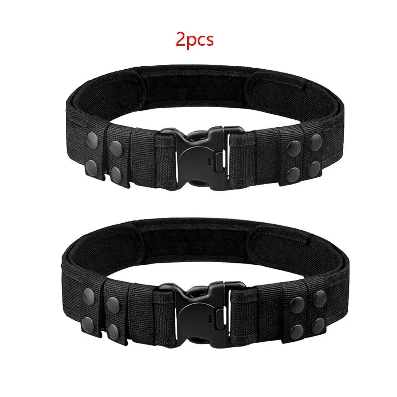 Color: Red, Belt Length: 130cm - 1pc Quick Release Tactical Belt for Men Fashion Style Combat Belt for Outdoor Activities and Fishing