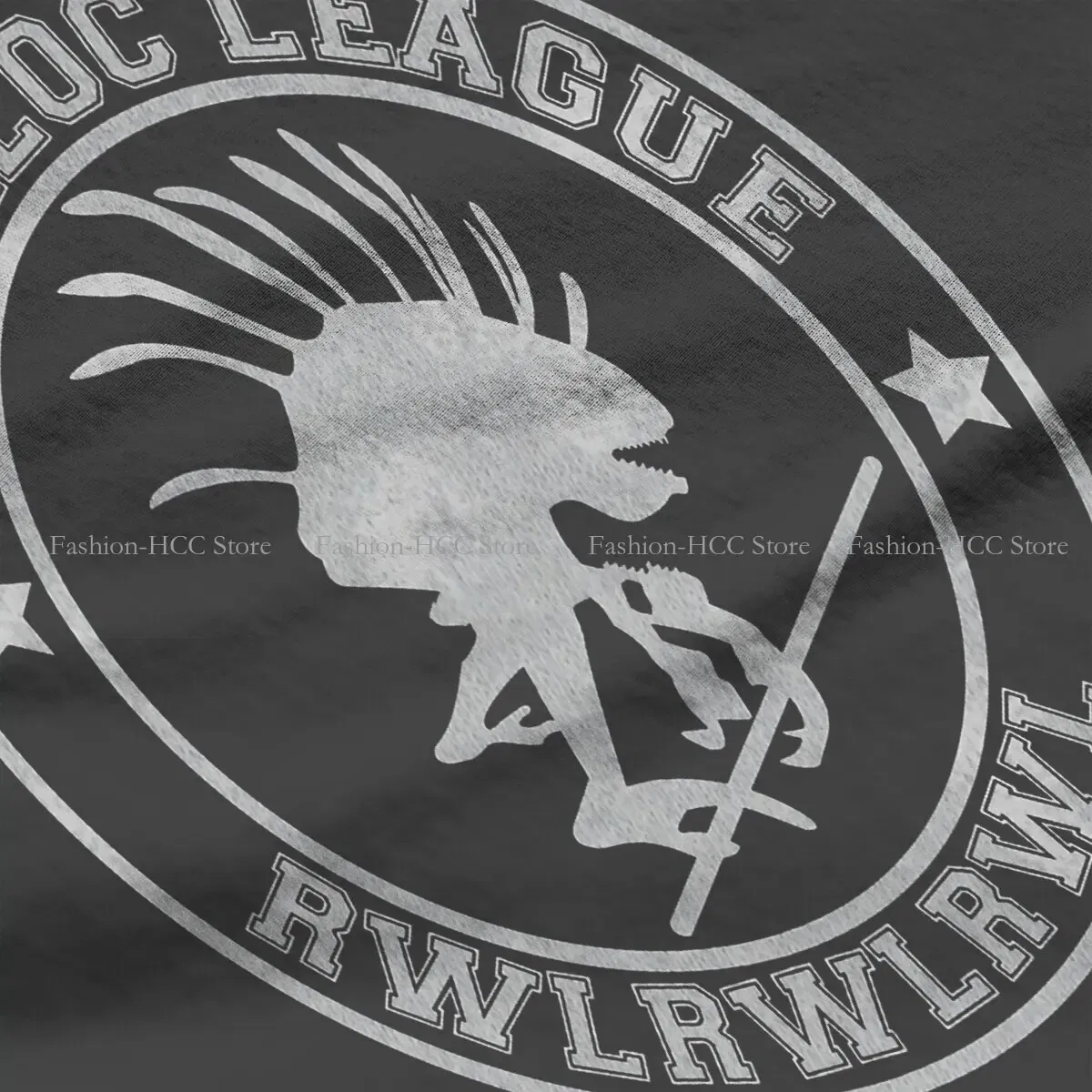 Color: black, Size: L - World of Warcraft Polyester TShirts Murloc League Personalize Women's T Shirt Hipster Tops