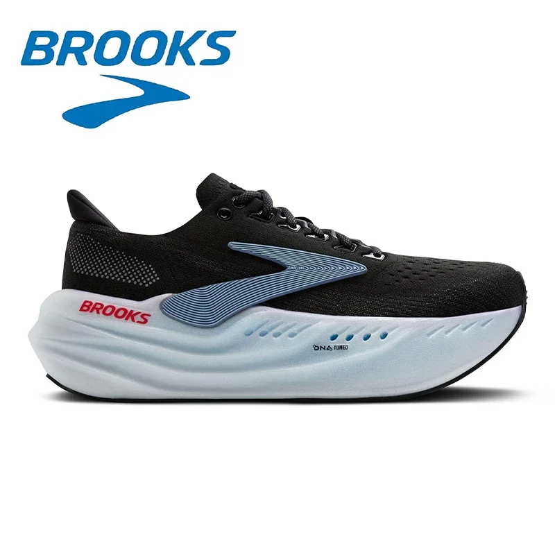 Brooks Super Glycerin MAX Breathable Running Shoes for Men Air Mesh Design Fashionable Versatile Outdoor Casual Sports Sneakers