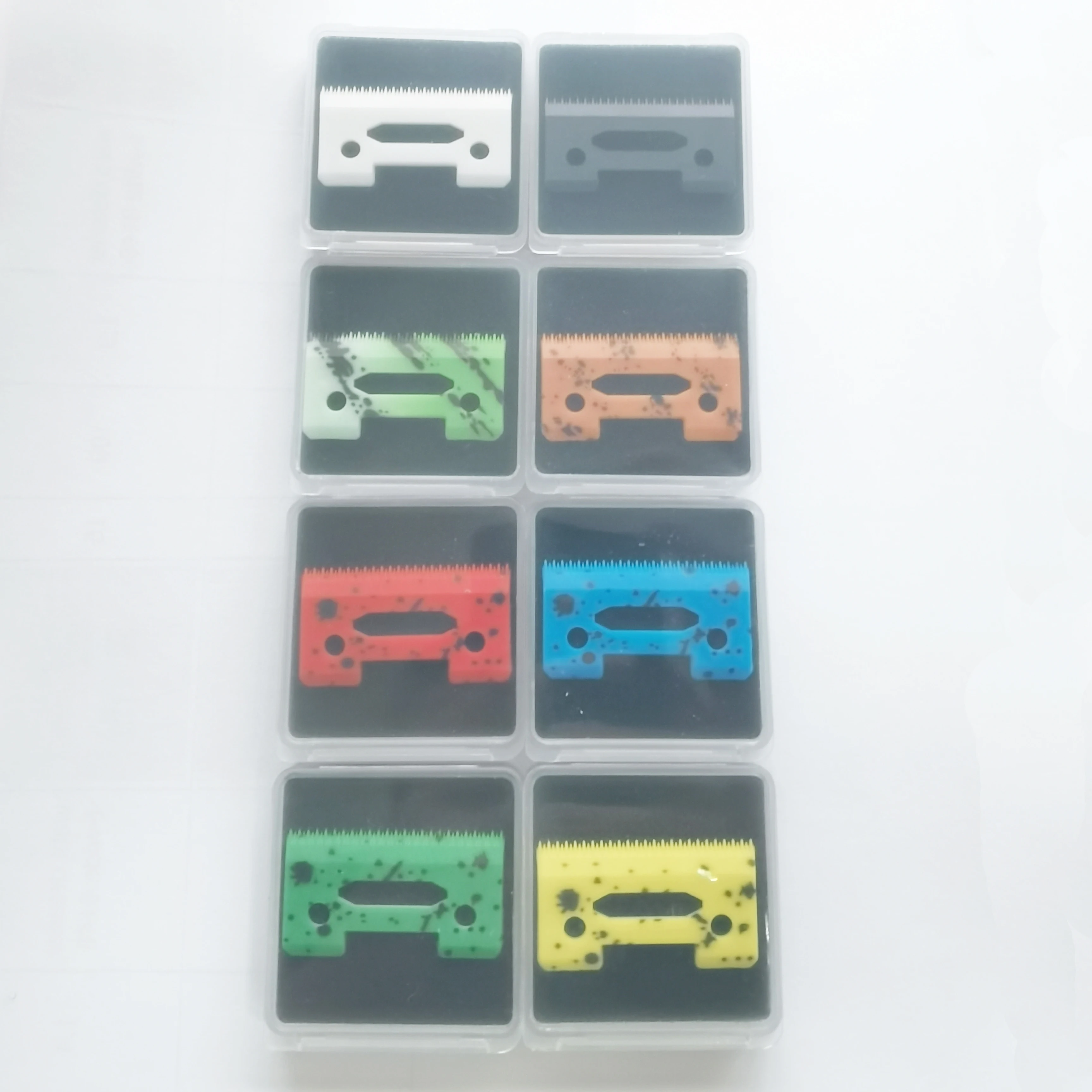 Size: XS - Professional 2 Holes Ceramic Blade Cutter Clipper Replacement Blades for Wahl 8148 Clipper