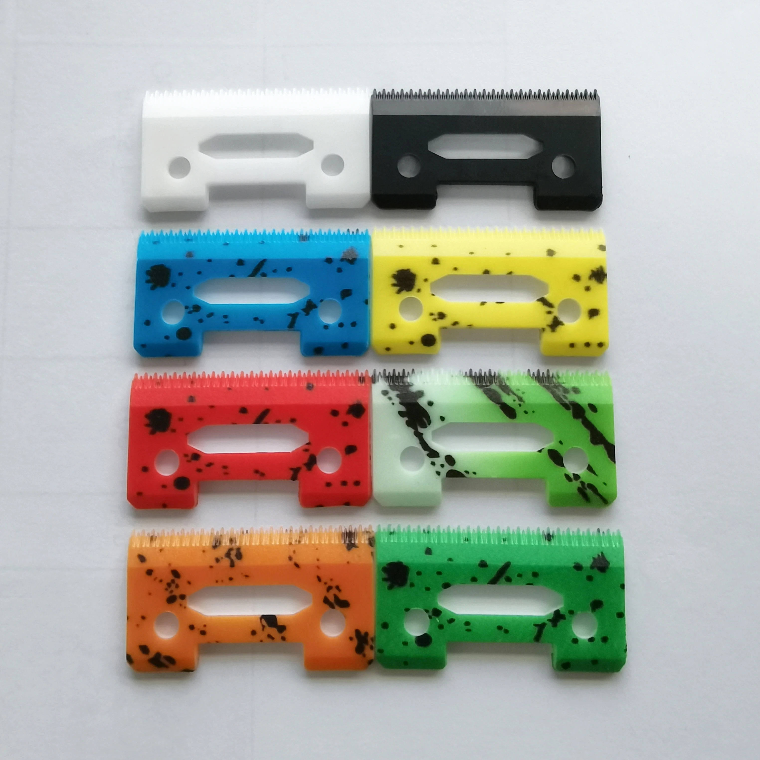 Size: XS - Professional 2 Holes Ceramic Blade Cutter Clipper Replacement Blades for Wahl 8148 Clipper