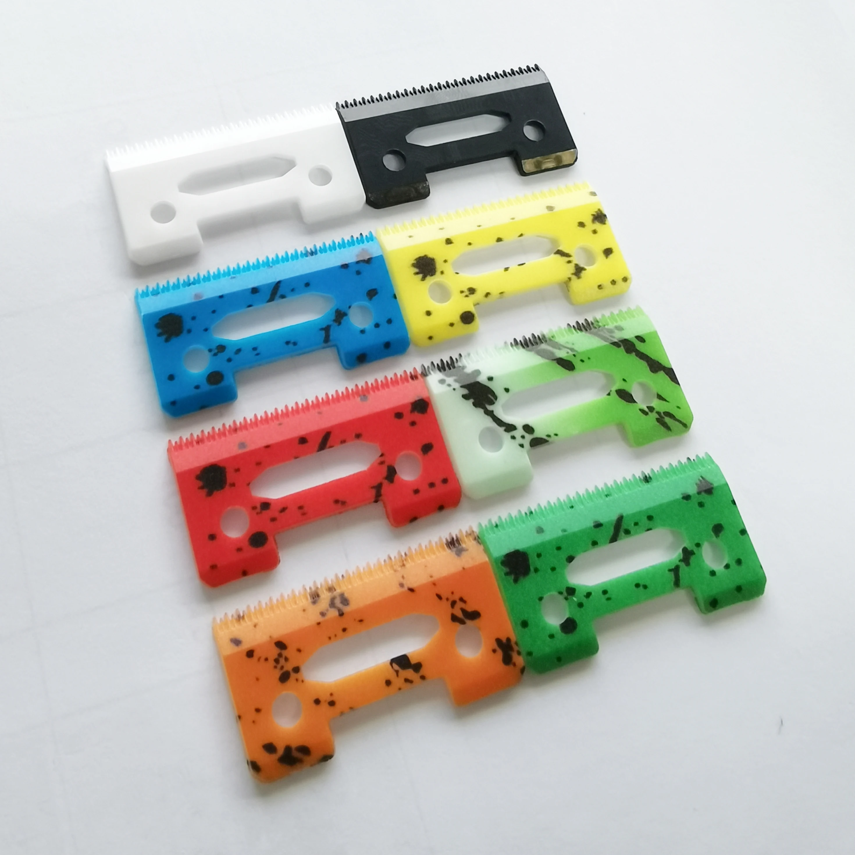 Size: XS - Professional 2 Holes Ceramic Blade Cutter Clipper Replacement Blades for Wahl 8148 Clipper