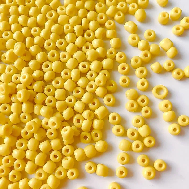 Color: plum, Item Diameter: 4mm - 2mm 3mm 4mm Glass Seed Loose Beads Small Charms DIY Craft Bracelet Beads for Jewelry Making Supplies Necklace Accessories