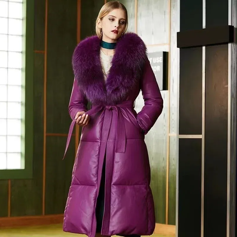 Color: Milky White, Size: XS?€old?‰ - Winter Real Fox Fur Collar Woman Furry Natural Raccoon Fur Scarf Shawls Luxury Neck Warmer Wraps For Coat Fur Scarves Large Size