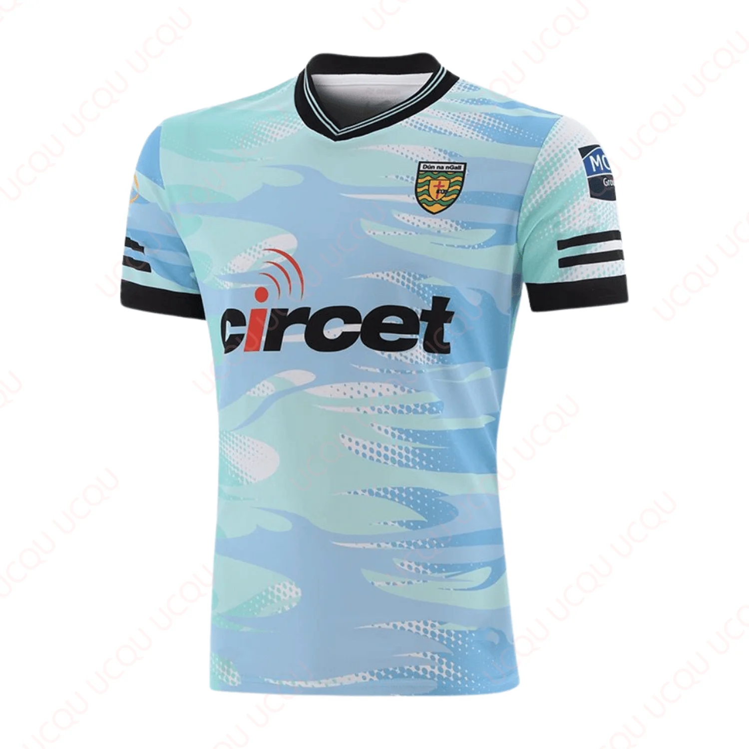 Color: Beige, Kid Size: 18 - Donegal 2025 Player Training Jersey Newest Outdoor Quick Dry Jersey Summer Classic Tee Adults Loose Exercise Jersey