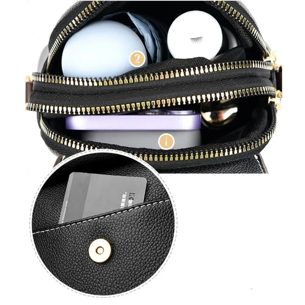 Color: Blue - Mini Square Bags Bag Versatile Crossbody Shoulder Bag Casual Trendy Leather Bag Cellphone Bag for Women Girl