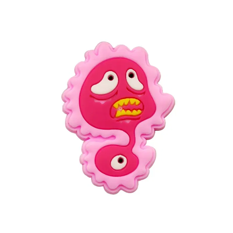 Color: Orange - 1pcs Medical Clog Accessories Stethoscope Syringe Gibit Shoe Charm Clog Pins Teeth Uterus Nurse Clips Jeans Girl Women Gift