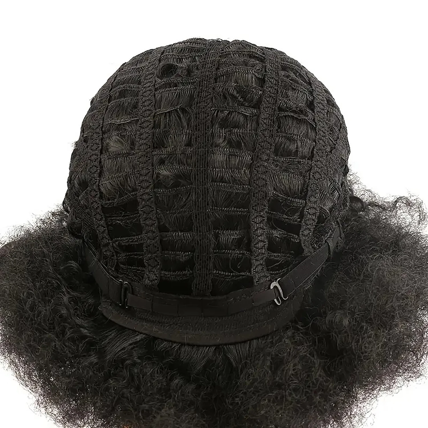 Color: #1 - Afro Wigs for Black Women 14 Inch 70s Afro Kinky Curly Bouncy Fluffy Puff Synthetic Wig Ideal for Cosplay Daily & Party