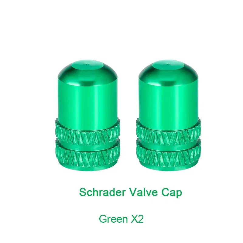 Color: Other - 2pc Bicycle Valve Cap Aluminum Alloy Presta/Schrader Road Mountain Bike Tire Valve Cap Dust Protection Cover Bicycle Accessories