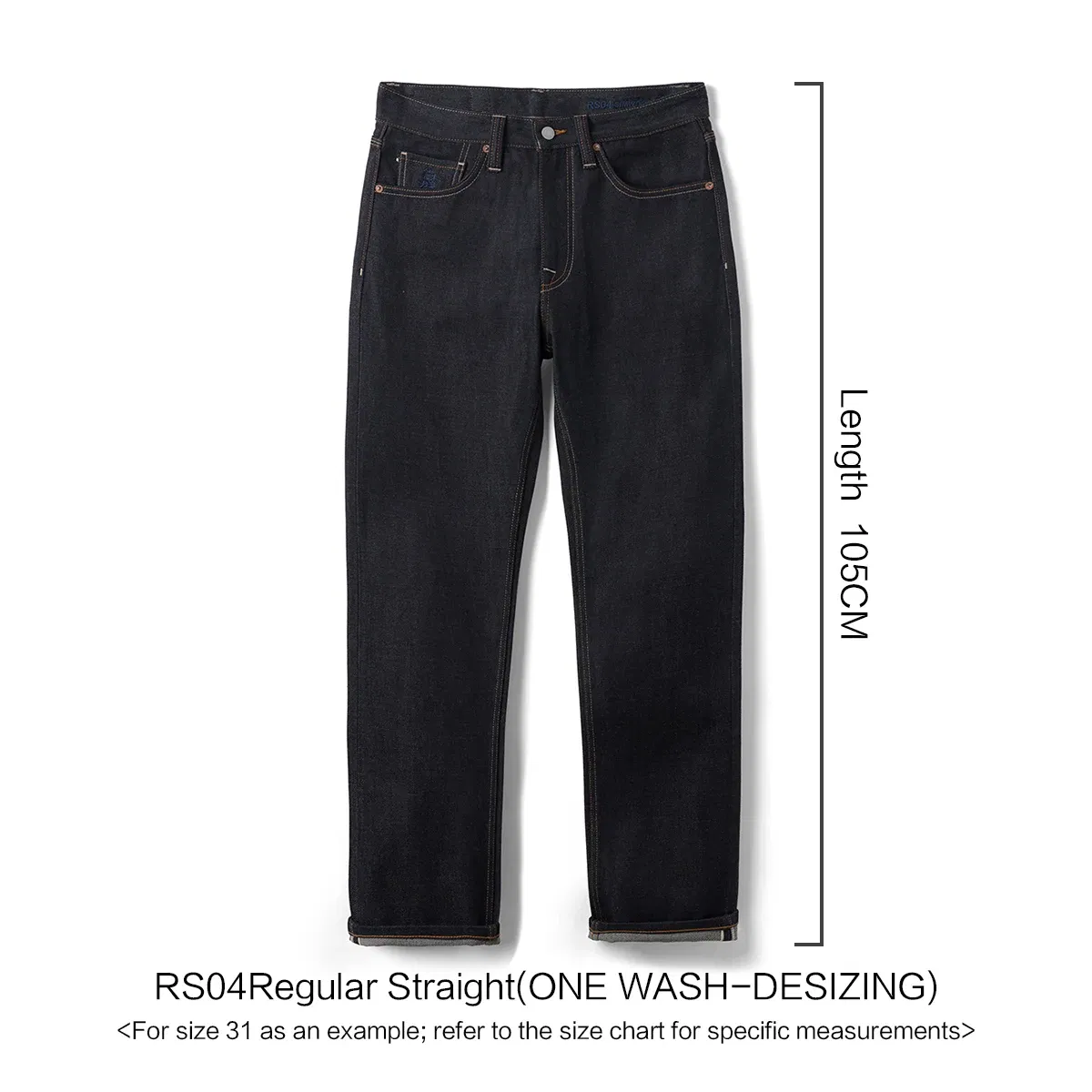 Color: black, Size: 28 - SIMWOOD High Standard 2025 Autumn New Raw Selvedge Denim Pants Men Regular Straight 16oz Heavyweight Quality Cotton FabricJeans