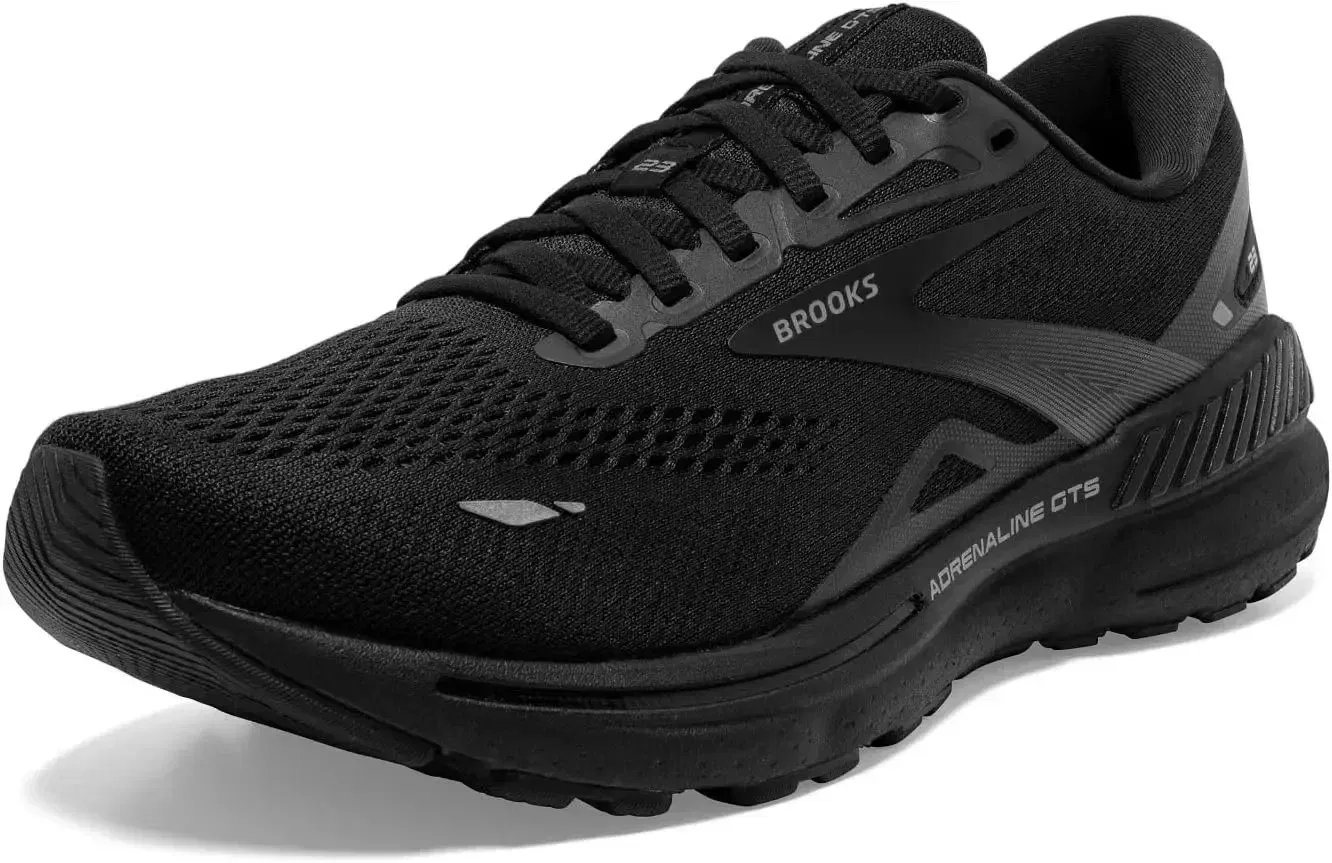 Color: black, Shoe Size: 42 - Brooks Men?™s Adrenaline GTS 23 Supportive Running Shoe