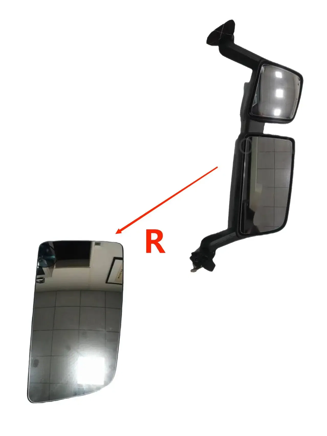 Color: WHITE, Ships From: CHINA - Suitable For Scania Truck Lens,  Mirror Lens Cover OEM 2119463 2119458 2119451 2119446 2243925 2243929 2243924 2243928 2116849 2