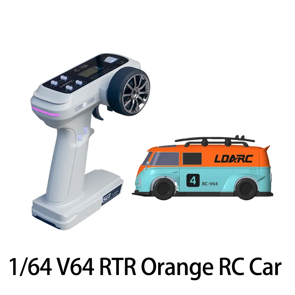 Color: GRAY - LDARC V64 1/64 MINI RC Simulated Electric Remote Control Model Car Tabletop Bus Vehicle RTR 2.4GHz Adults Children's Toys