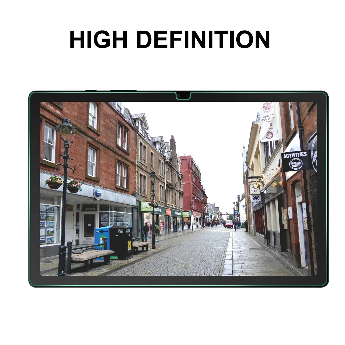 Color: Transparent - 2PCS Screen Protector Tempered Glass For Samsung Galaxy Tab A7 T220 T500 A8 X200 A9 S6 S7 T870 S8 X700 S9 Lite FE Plus Gen Film