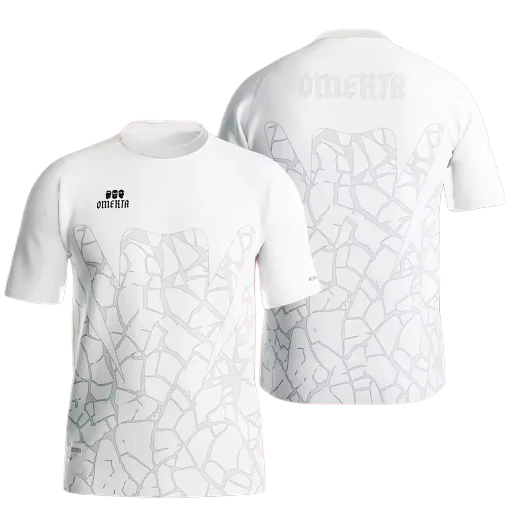 Color: Blue, Size: XL - Omerta Boxing Fans Shirt Summer 3D Print Sportwear 47 T-Shirt Clothes Breathable Jersey Round Neck Short Sleeve Kids T-shirt