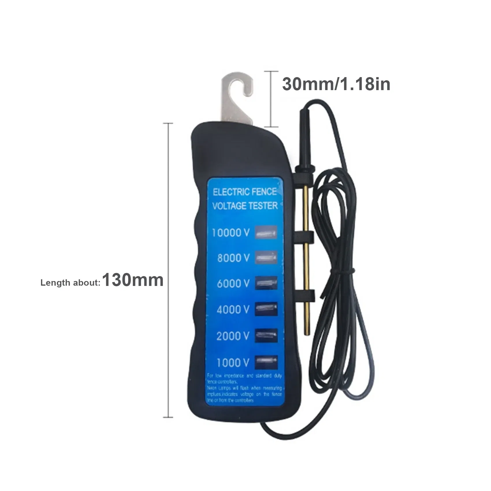 Ranch Fence Voltage Tester 1000V Electronic Fence Voltage Tester,Yard Fencing Tester
