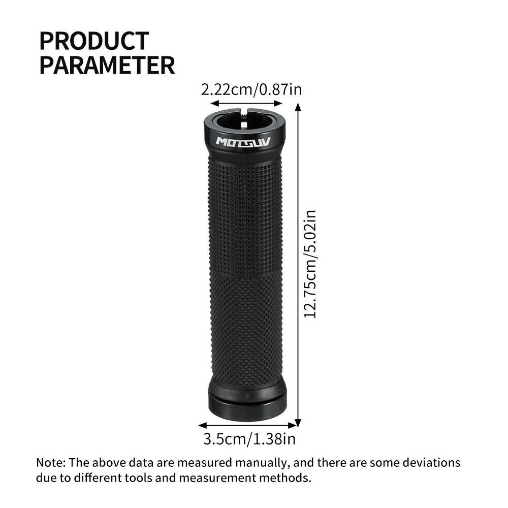 Color: PURPLE - MOTSUV Bicycle Grips MTB Cycling Alluminium Alloy Lockable Handle Grip Anti Slip Grips for MTB Bike Handlebar Bicycle Parts