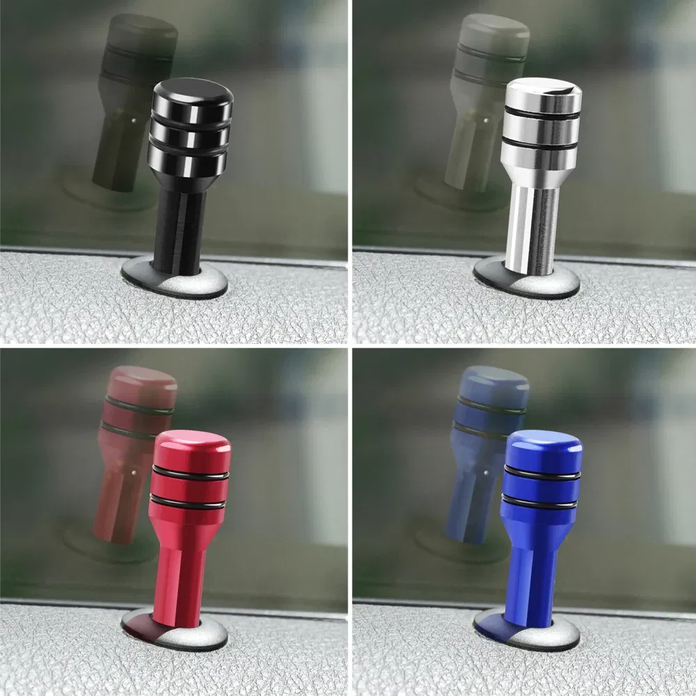 Color: Dark Grey - Car Alloy Door Lock Pins Lock Pin Screw Knob For BMW E46 E39 E90 E60 E36 F30 F10 E34 X5 E53 E30 F20 E92 E87 M3 M4 M5 Accessories