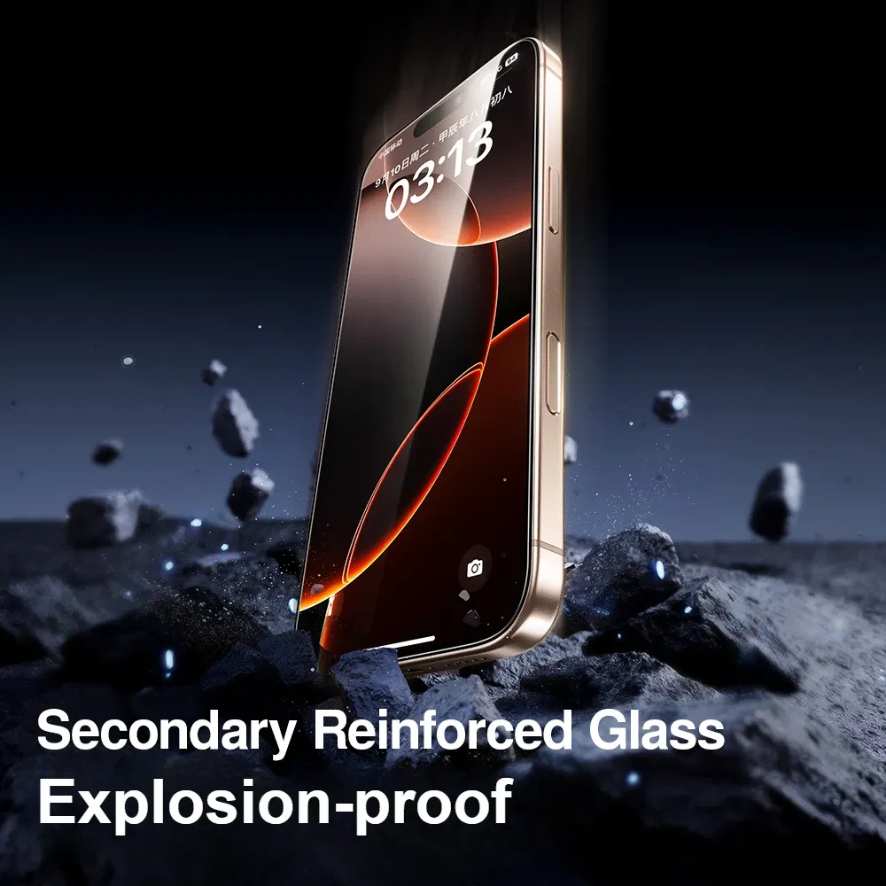 Material: High Definition, Compatibility by Model: iPhone 16 - SmartDevil 1/2PCS Dust-Free Cabin Tempered Glass Film for iPhone 16 Pro Max 15 14 13 Clear Screen Protector Borderless