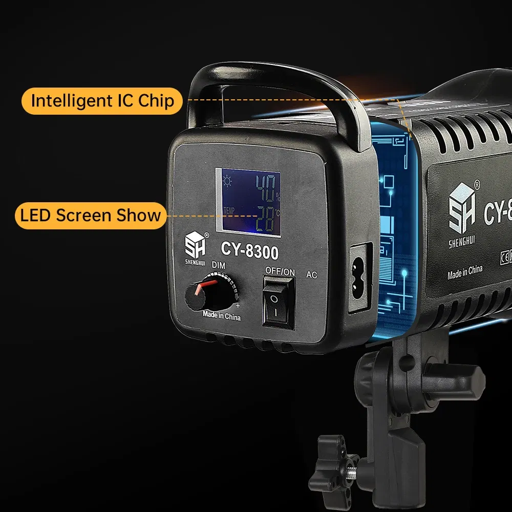 Color: green, Ships From: CHINA - SH 100W Photography Studio Strobe Flash Light Mount Monolight  for Wedding Portrait Advertis Photography Studio Shooting