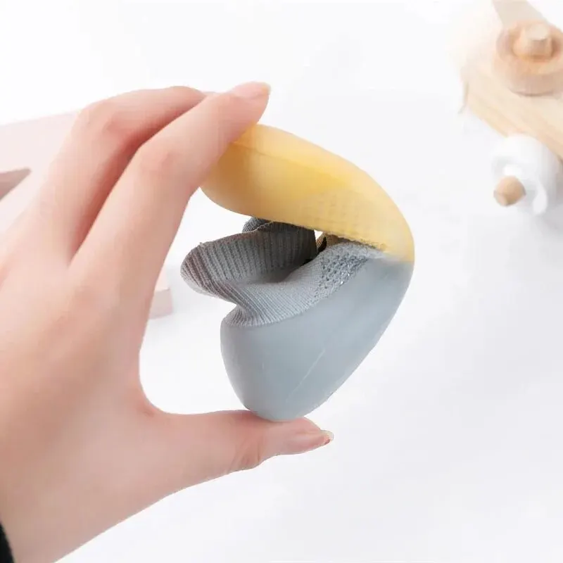 Shoe Size: 2, Color: Brown - Cute Piggy Children's Shoes Men's and Women's Baby Soft Bottom Breathable Footwear Toddler Sandals Cotton Baby Socks Shoes