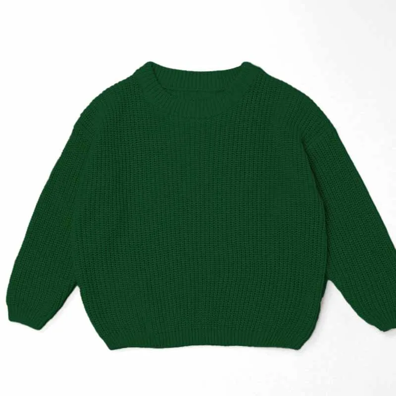 Color: green, Size: L, Age Range: 0-3M - Personalized sweaters for cherished babies.Celebrate your little one's name with unique, custom-made thick knitted sweaters