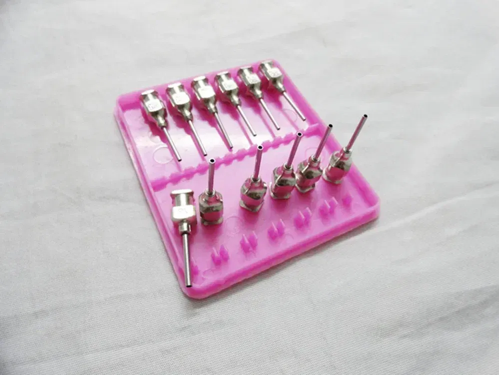 Color: Silver - Glass Syringe 1ML 2ML 5ml 10ml 20ml 30ml Syringe Metal Needle Welding Oil Container Glass Push Rod Mobile Phone Repair Tools