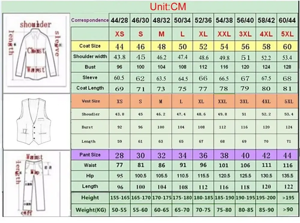 Color: army green, Size: M - Tweed Herringbone 3 Pieces Herringbone Men's Business Suits Single Breasted Slim Fit Groom  Formal Suits?€Blazer+vest+Pants?‰