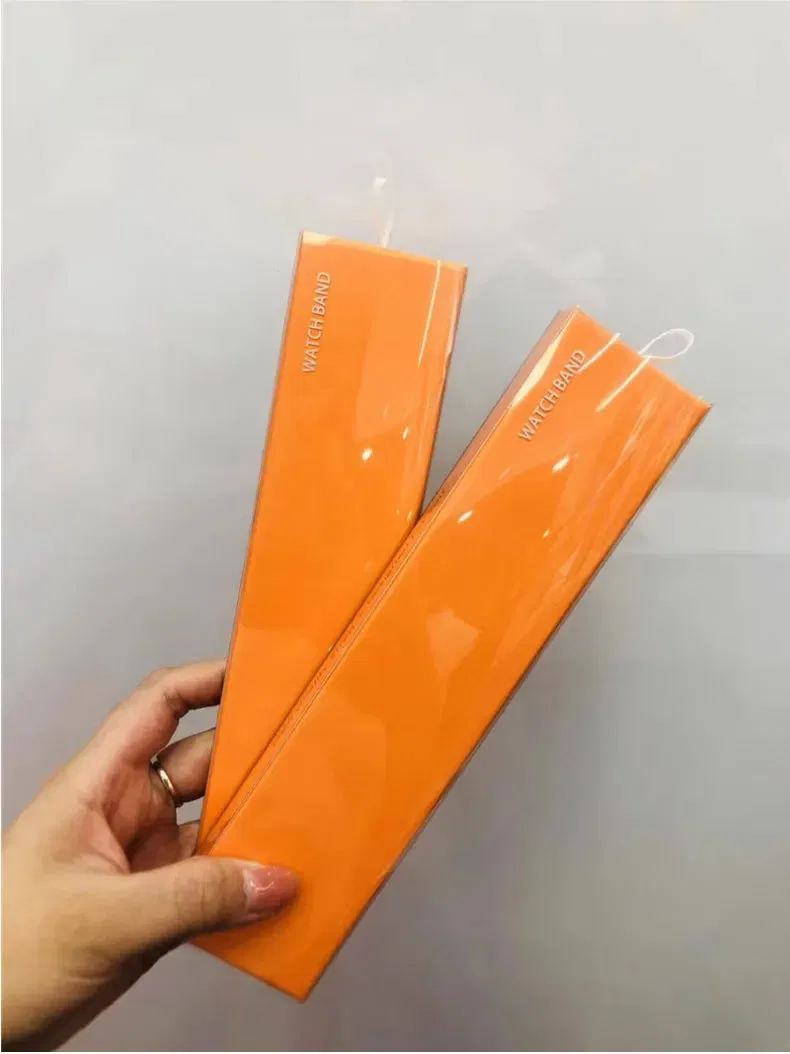 Color: WHITE, Ships From: CHINA - Simple Portable Strap Box Case for Apple Watch Band Paper Pack Box 38/40/42/44MM for Series Leather Silicone Nylon Milanese Band