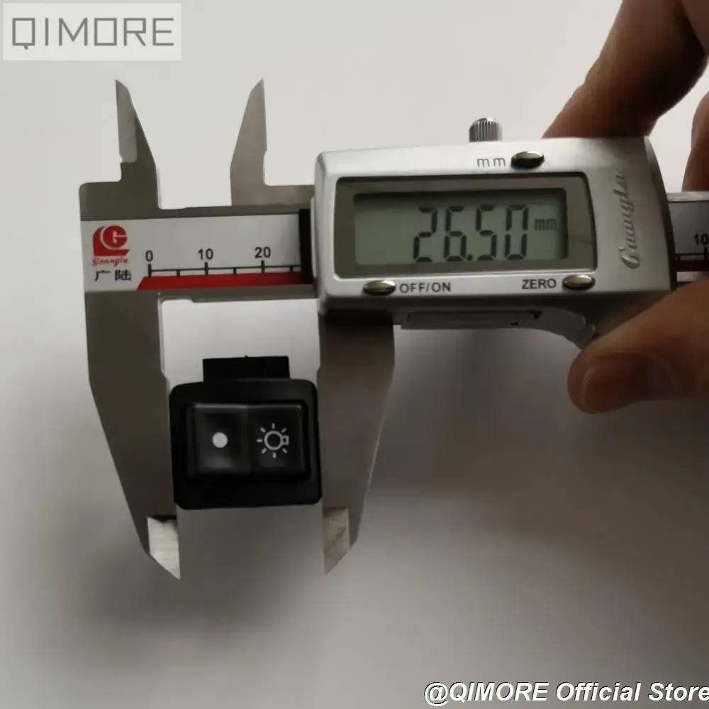 Small size 3-pin Headlight / Head Light Switch Button for Scooter Moped Go-Kart B08 B09 Sunny DIO50 ZX50 GY6 50 80 139QMB 147QMD