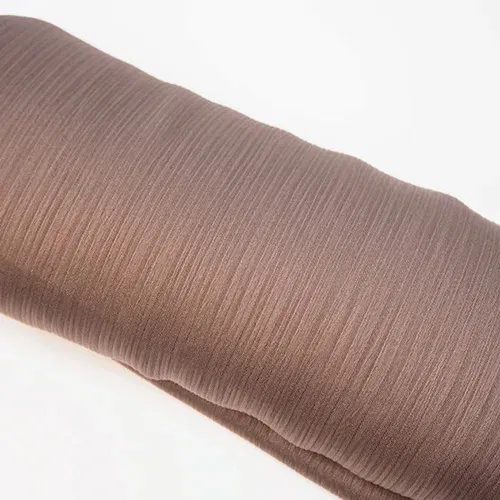 Color: LIGHT GINGER - Hot Premium Satin Crinkle Hijab Scarf Chiffon Shawl Plain Muslim Women Hijabs Breathab Islam Women Turban Pleated Scarf Ramadan
