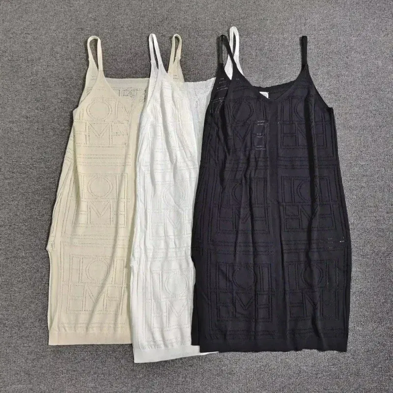 Color: GRAY, Size: S - LUXURY-Casual Commuter Pants for Women, High Waist, Straight Tube Pants, Spring and Summer, 2025 Hollow Camisole Skirt