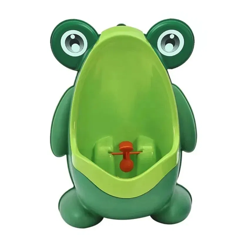 Color: Blue - Cute Frog Potty Training Urinal Boy With Fun Aiming Target, Toilet Urinal Trainer, Children Stand Vertical Pee Infant Toddler