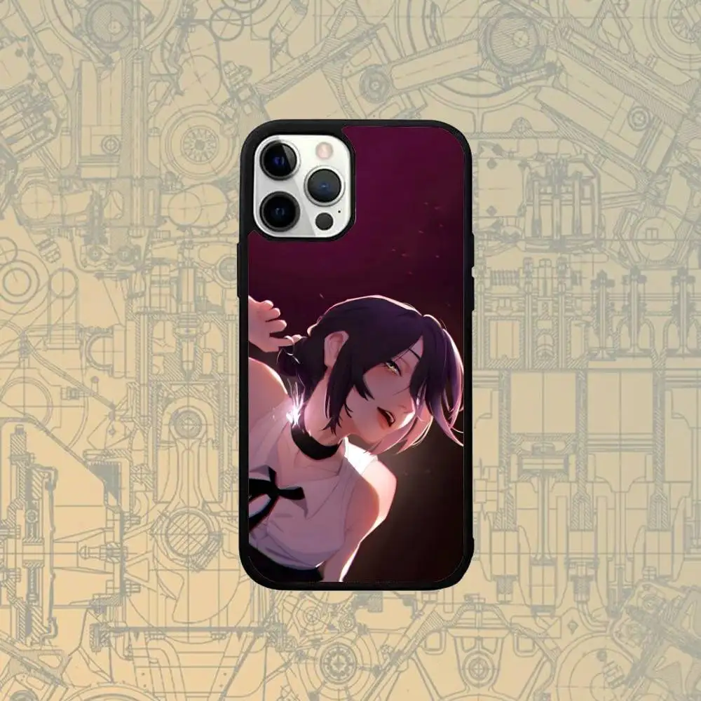 Color: GRAY, Material: TPU - C-Chainsawman Reze Arc Movie Phone Case For IPhone 17,16,15,Pro,Max,Air,14,Plus,13,12,11 Magesafe Wireless Charge Cover