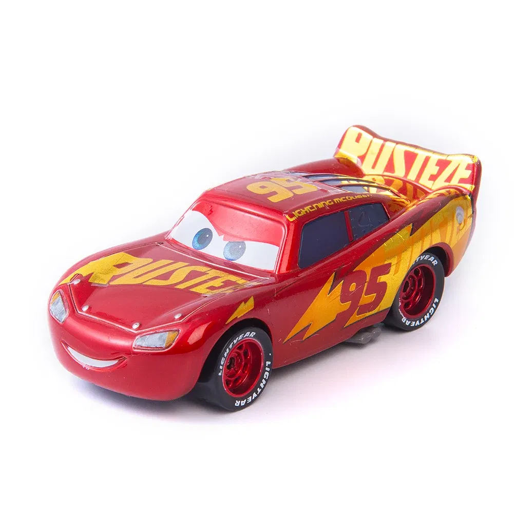 Color: Watermelon red - Pixar Cars 3 Temperature-variable Model Disney Lightning Mcqueen Racing Family Mack Uncle Car Toy Boy Girl Children Toys Gift