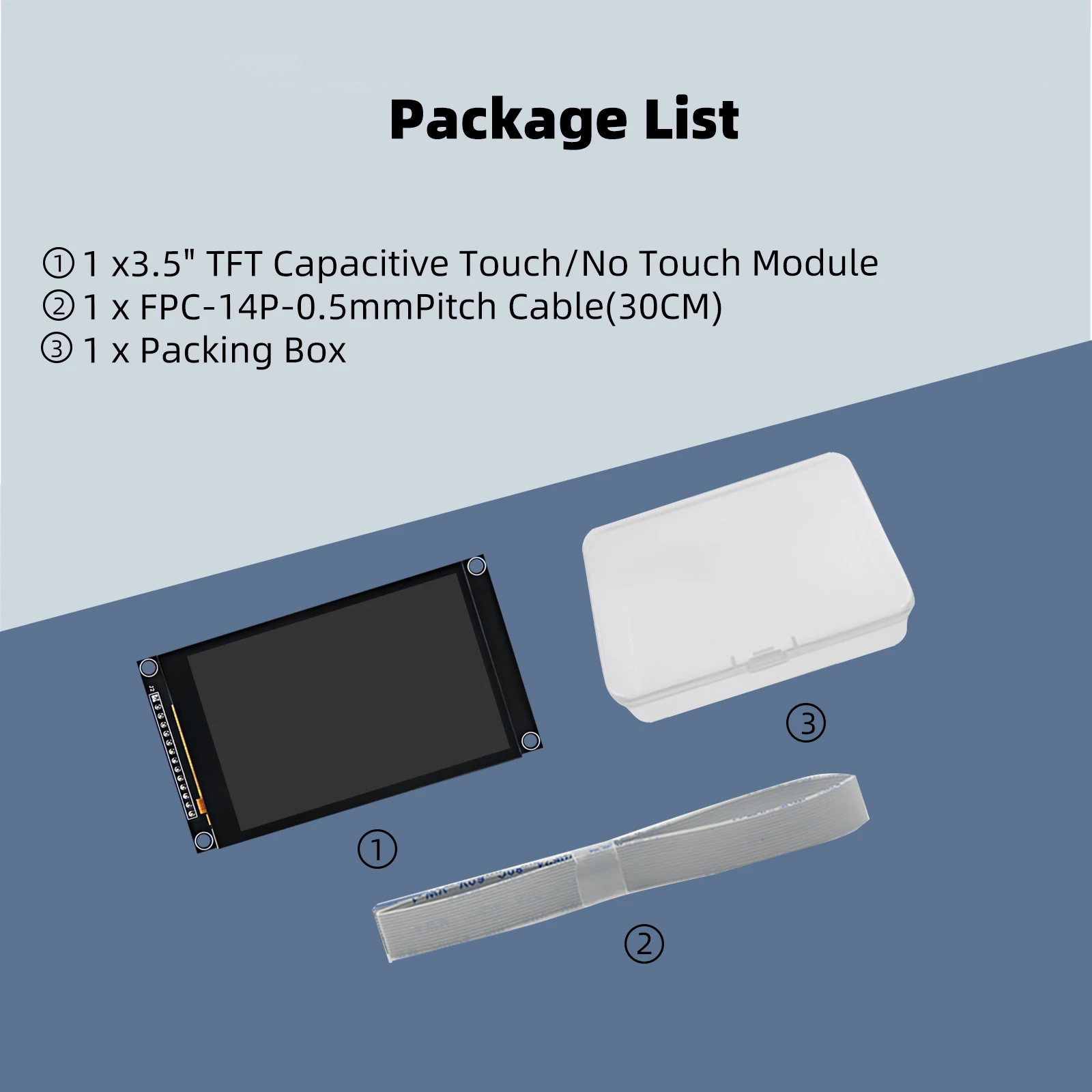 Color: black - 3.5 inch SPI TFT LCD Screen Colorful IPS capacitive Touch Display Module ST7796 320*480  IPS For Esp32&arduino