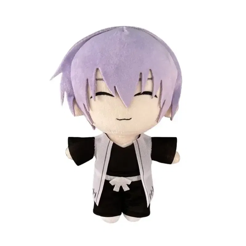 Color: Gold - Anime BLEACH Plush Toy Kuchiki Byakuya Kurosaki ichigo Aizen Sousuke Zaraki Rukia Ichimaru Gin Stuffed Doll Soft Figure Fan Gift